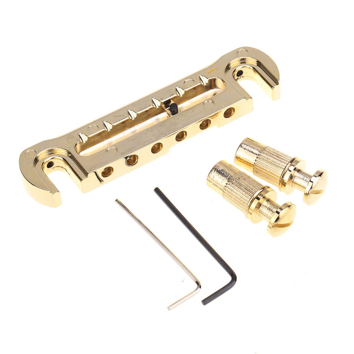 Amazon.com: Wilkinson GTB Adjustable Intonated Wraparound Bridge